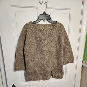 Joan Vass Wool Blend Sweater Size L